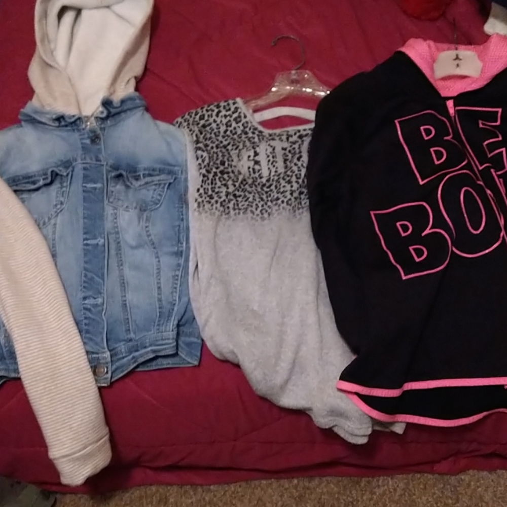 Lot of 3 sweater/hoodies